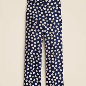 J Crew Polka Dot Navy Pants - SOLD OUT!
